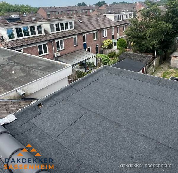 Dakinspectie plat dak aanbouw in Sassenheim